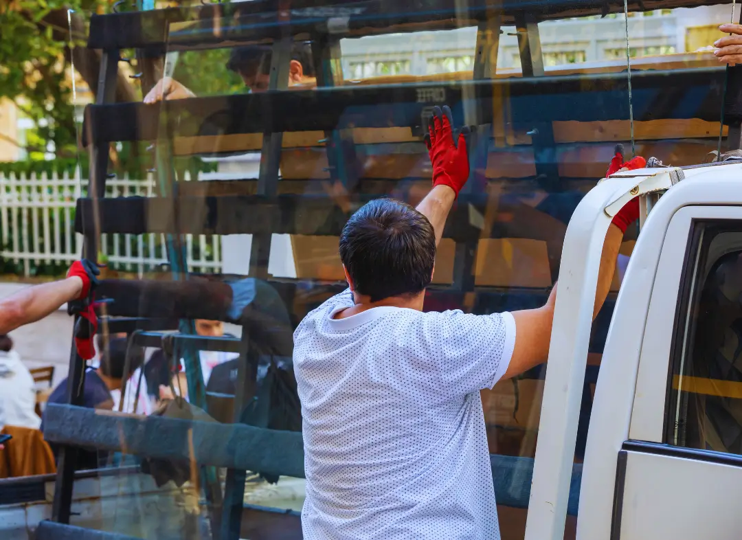 Remplacement de vitrine magasin Aix-en-Provence